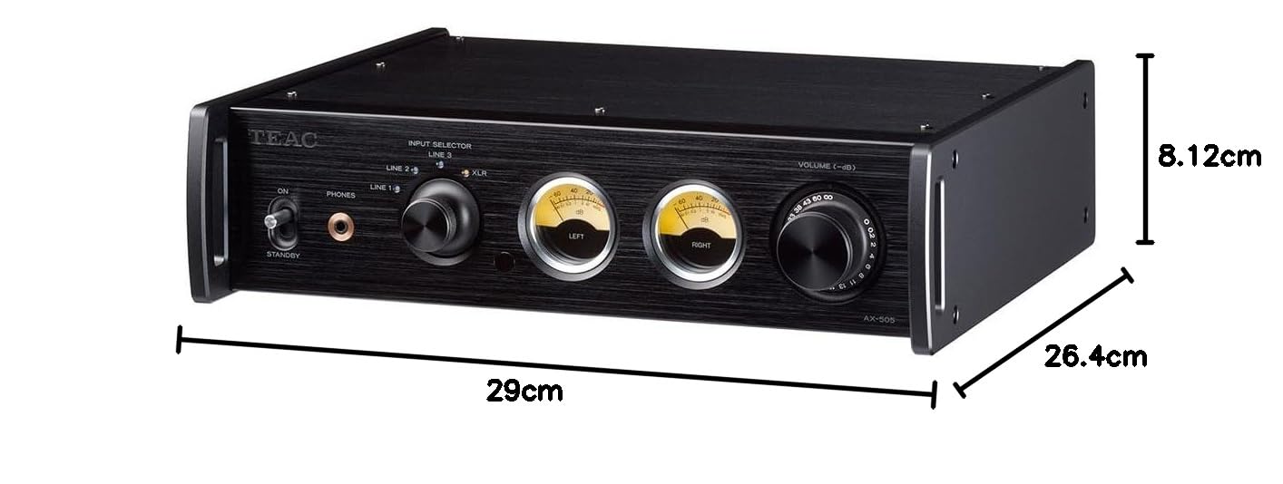 Amazon.co.jp: TEAC(ティアック) AX-505-B プリメインアンプ XLR